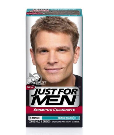 Just For Men šampón na šedivé vlasy H-15 Dark Blond