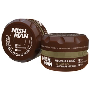 NISHMAN Styling Wax na bradu a fúzy 100ml